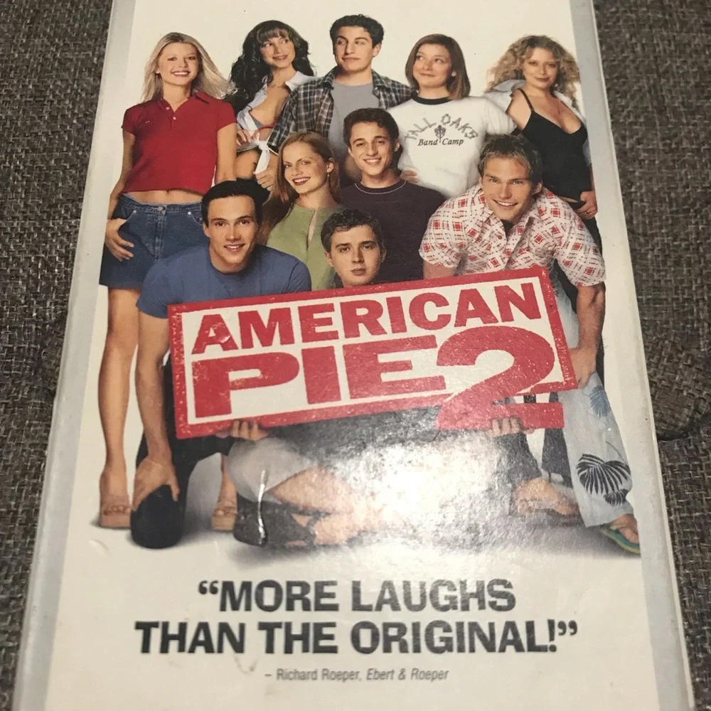 Vintage American Pie 2 VHS 2002 UNTESTED